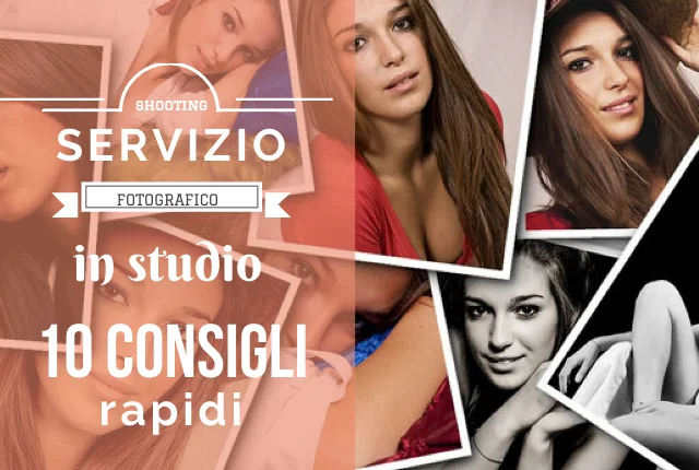 ritratto di ragazza fotografata in studio